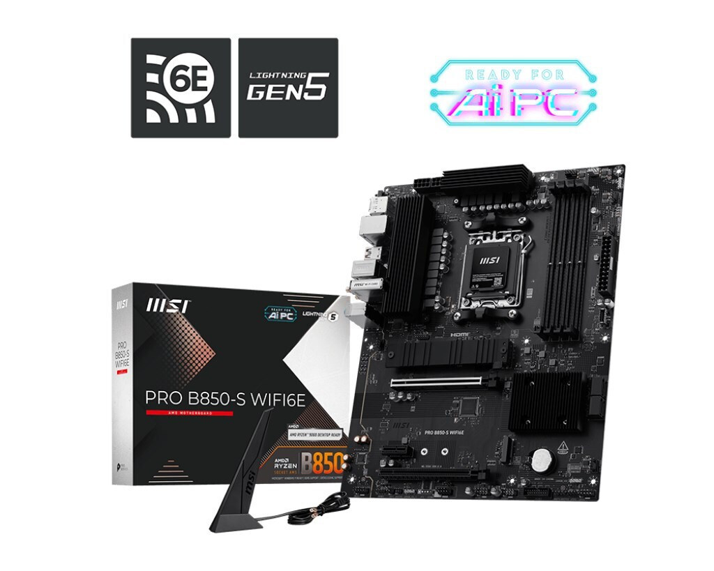 MSI PRO B850-S WIFI6E - Image 1