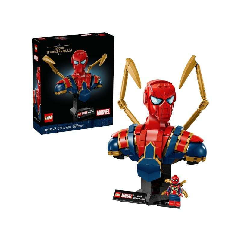 Lego Super Heroes Iron Spiderman Bust για 18+ Ετών 379τμχ - Image 1