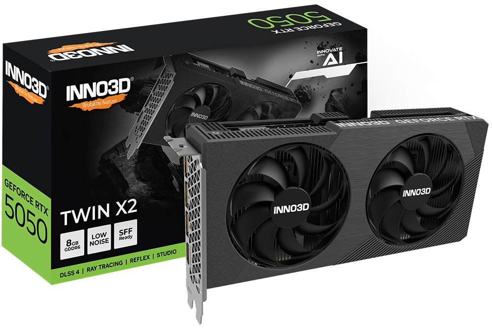 Inno 3D GeForce RTX 5050 8GB Twin X2 - Image 1