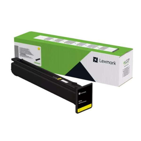 Lexmark 24B7608 Γνήσιο Toner Laser Εκτυπωτή Κίτρινο
