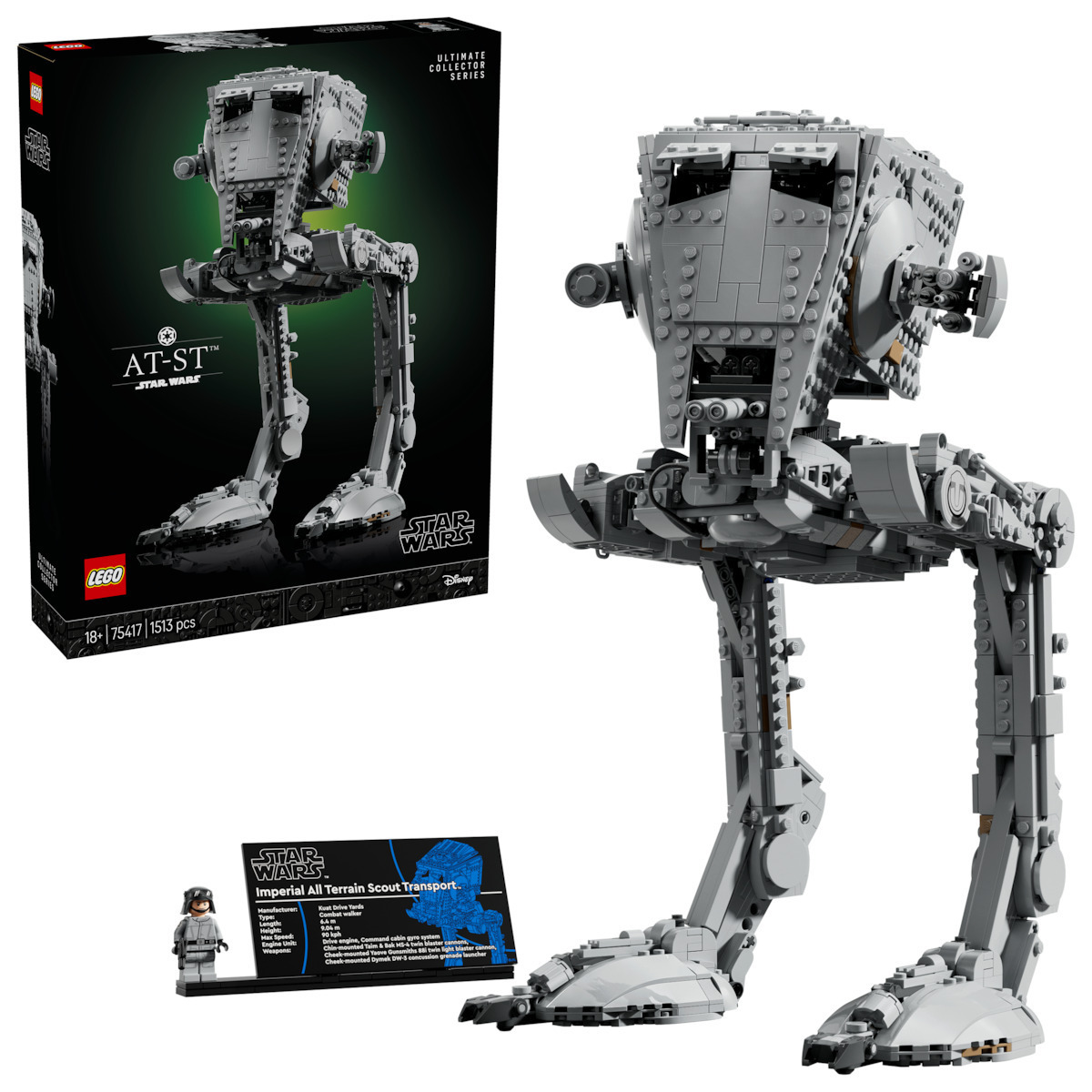 Lego Star Wars TM AT-ST Walker για 18+ Ετών 1513τμχ - Image 1