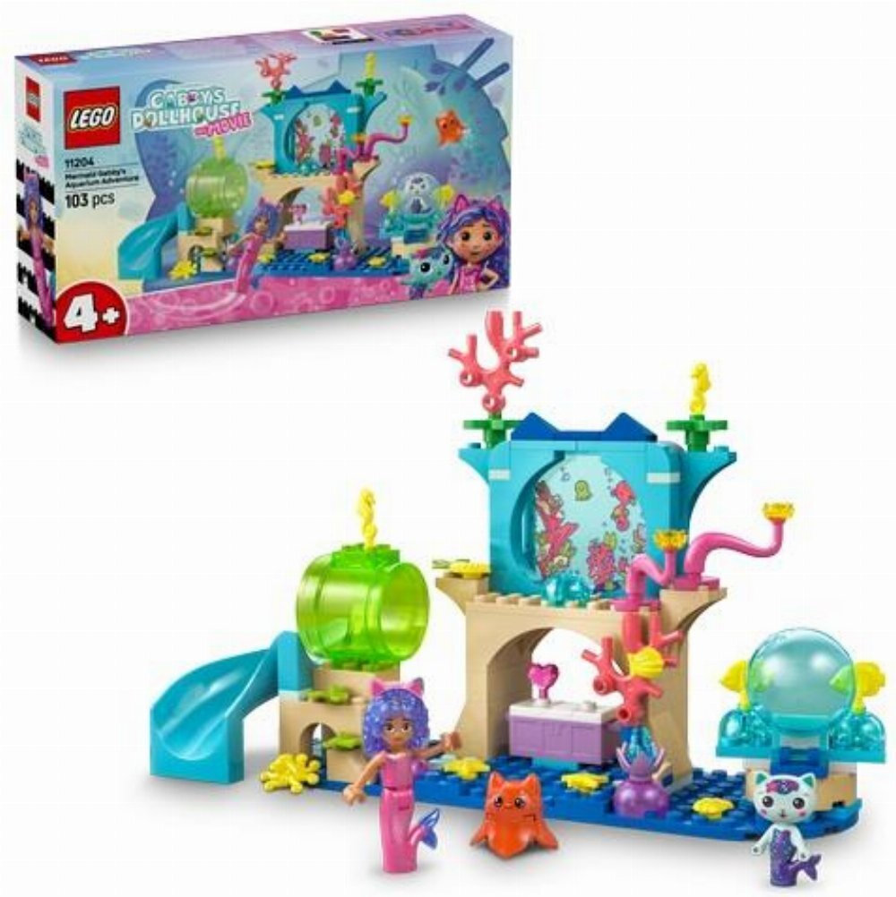 Lego Gabby's Dollhouse Mermaid Gabby's Aquarium Adventure για 4+ Ετών 263τμχ - Image 1