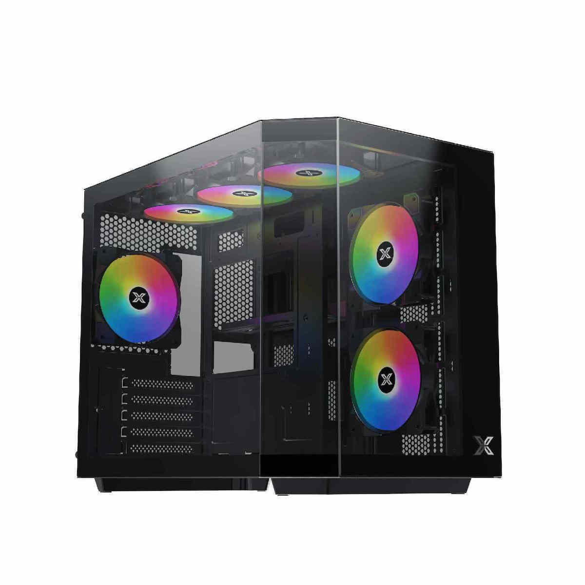 Xigmatek Cubi M Gaming Mini Tower με Πλαϊνό Παράθυρο
