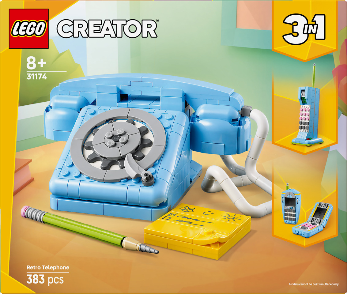 Lego Creator Ρετρό Τηλέφωνο για 8+ Ετών 383τμχ - Image 1