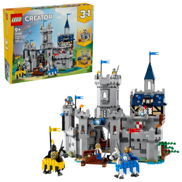 Lego Creator Μεσαιωνικό Κάστρο Ιπποτών με Άλογα για 9+ Ετών 1371τμχ