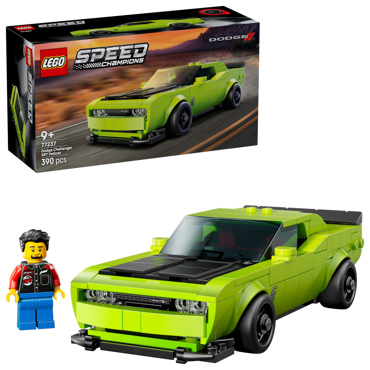 Lego Speed Champions Dodge Challenger SRT για 9+ Ετών 390τμχ