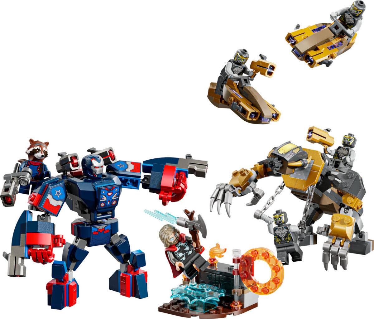 Lego Super Heroes Avengers: Endgame Thor vs Chitauri για 8+ Ετών 373τμχ - Image 3