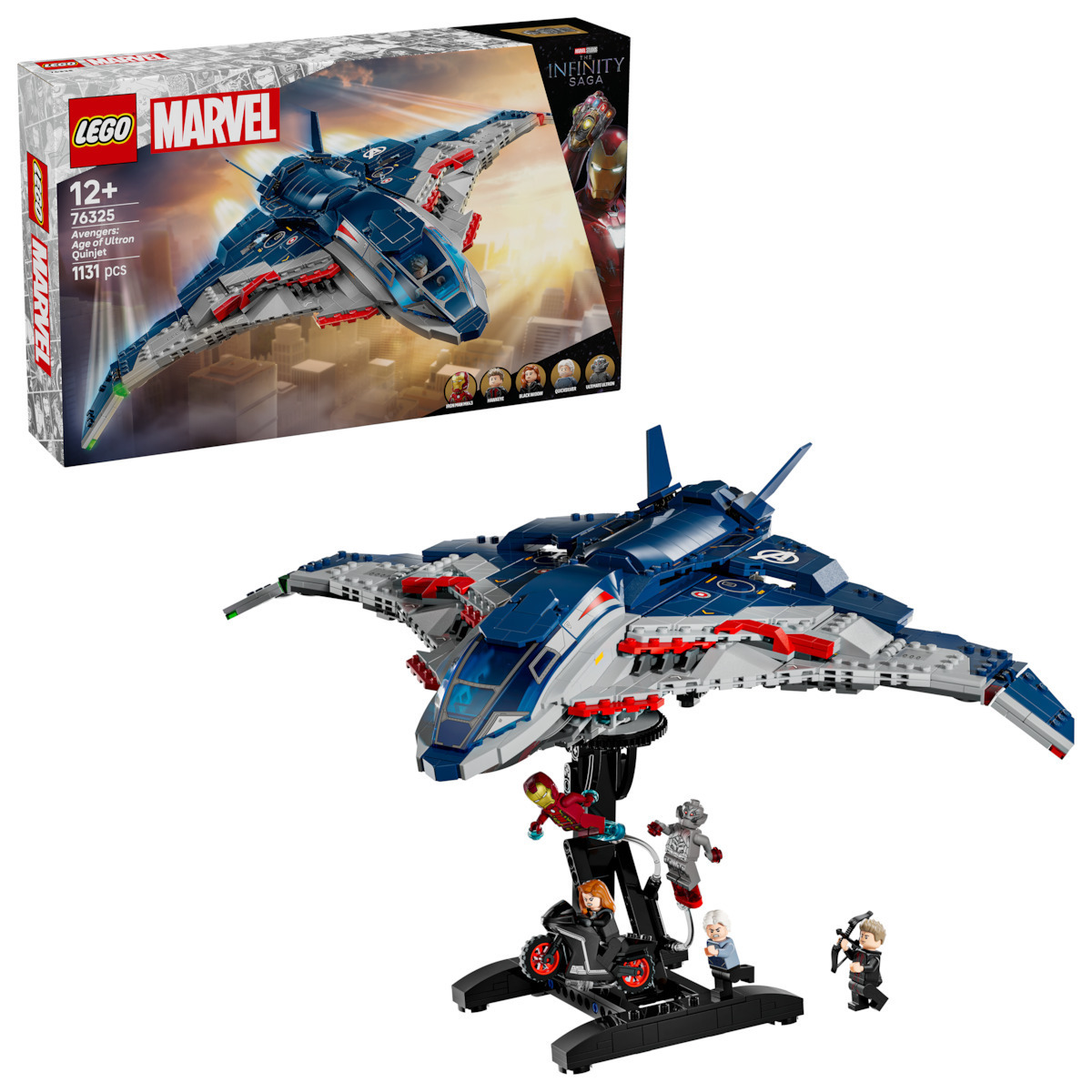 Lego Super Heroes Age Of Ultron Quinjet για 12+ Ετών 1131τμχ - Image 1