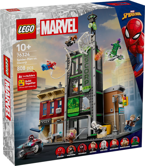 Lego Super Heroes Spider-Man vs. Oscorp για 10+ Ετών 808τμχ - Image 1