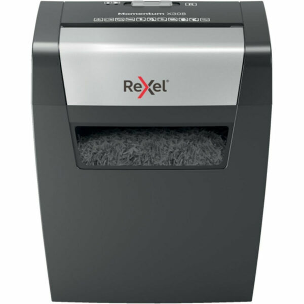 Rexel Καταστροφέας Εγγράφων Momentum X308 Cross Cut 8 Φύλλων με Κάδο 15lt