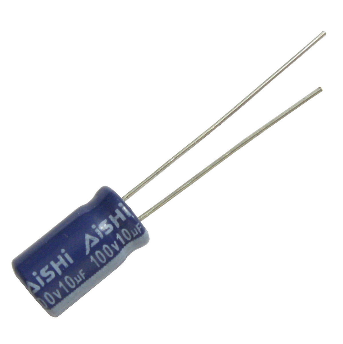 10μf 100v ; Aishi Σειρά Rs; Low Impedance; Ø6.3x11mm; Pitch:2.5mm; 5000h @ 105°c 10uf 100v Ηλεκτρολυτικός Πυκνωτής