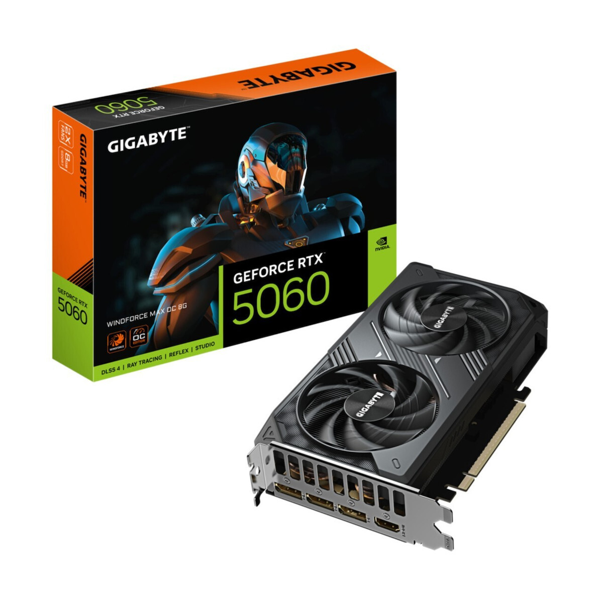 Gigabyte GeForce RTX 5060 8GB Windforce Max OC