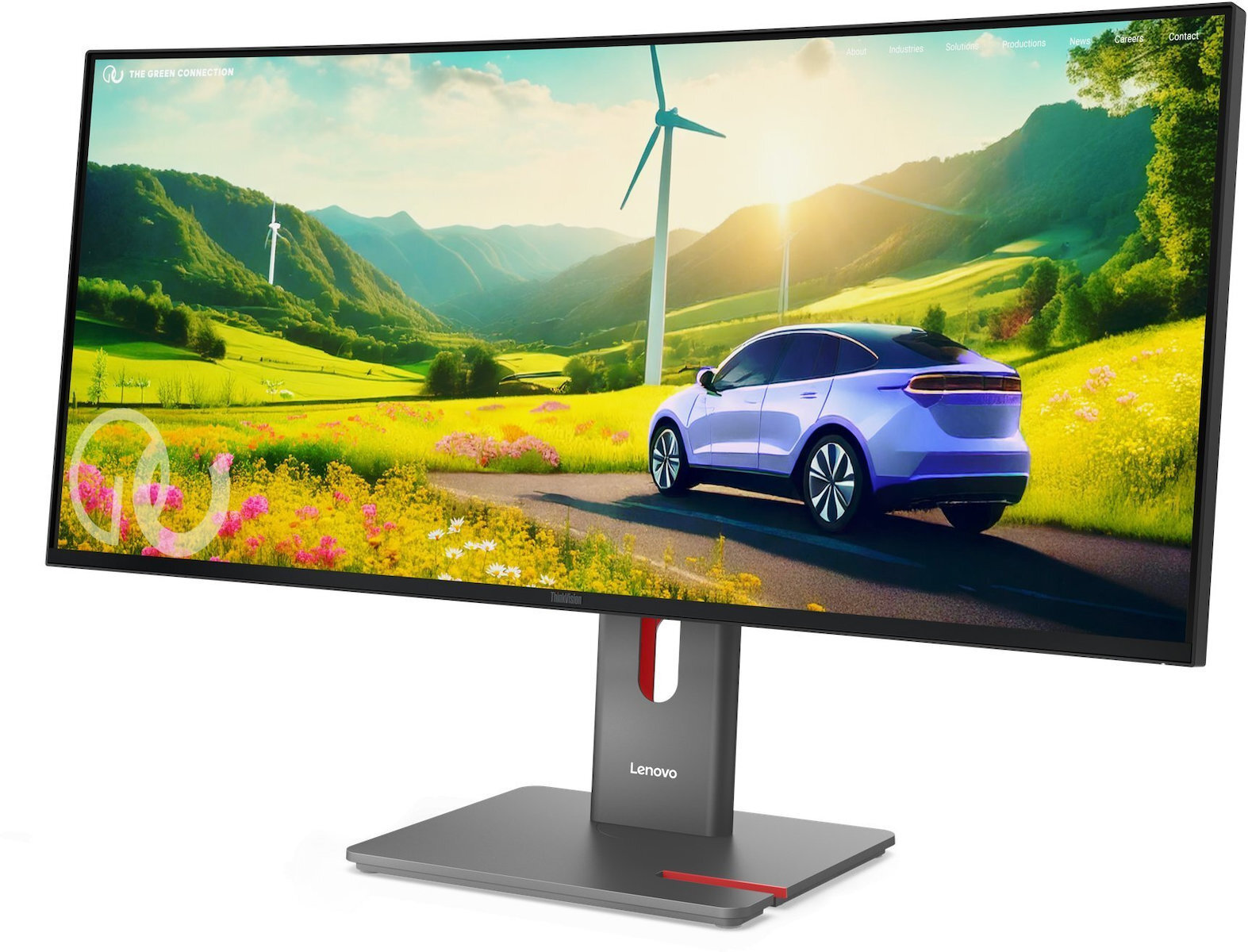 Lenovo ThinkVision P34WD-40 34" Ultrawide IPS HDR Curved QHD 3440x1440