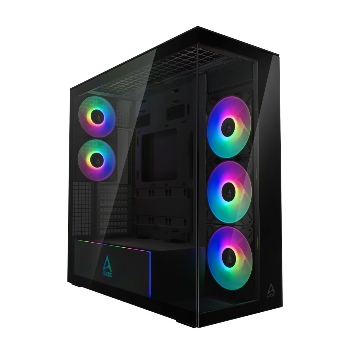 Arctic Xtender Mirror Midi Tower με Πλαϊνό Παράθυρο