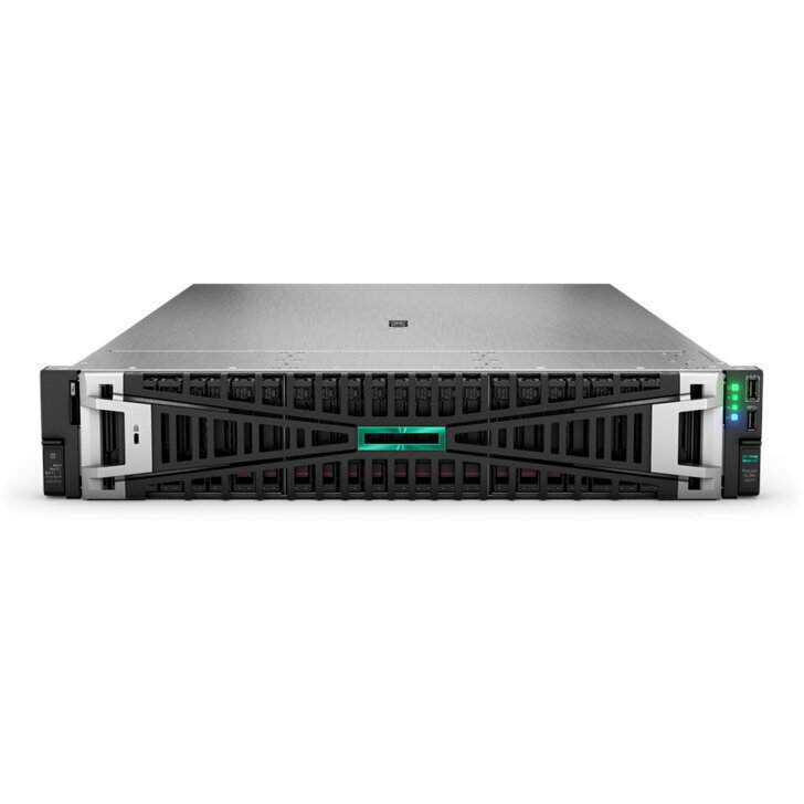 HP ProLiant DL380 Gen11 (Xeon Silver 4510/64GB DDR5/480GB SSD + 480GB SSD/MR408i-o, 8x Hot Plug SFF/No OS)