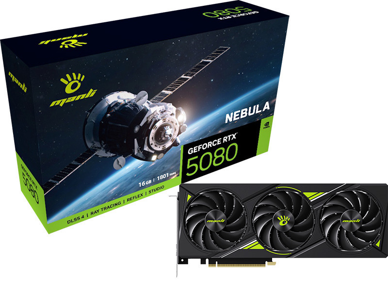 Manli GeForce RTX 5080 16GB Nebula