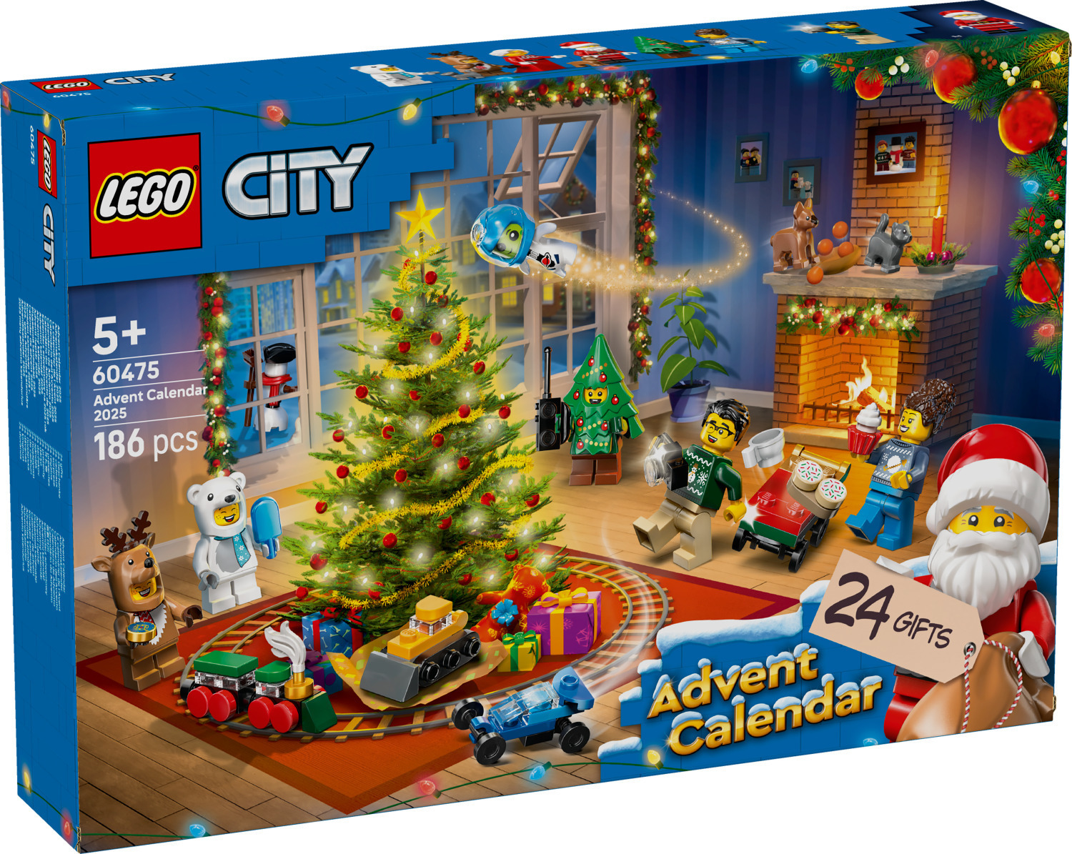 Lego City Τουβλάκια για 5+ Ετών 186τμχ