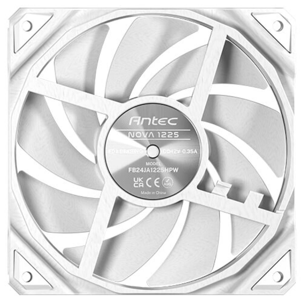 Antec Nova Case Fan 120mm Λευκό