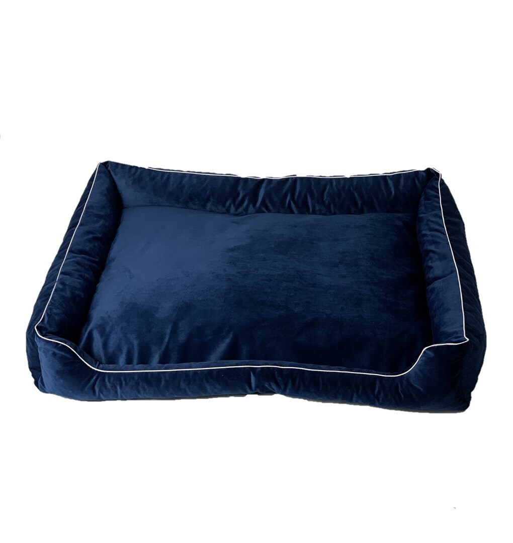 Go Gift Καναπές Σκύλου Μπλε 95x70εκ.