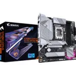 GIGABYTE B760M AORUS ELITE WIFI6E GEN5 Motherboard - Supports 14th Gen. Intel Core CPUs, 12+1+1 phases VRM, up to 5600MHz DDR5, 2xPCIe 4.0 M.2, Wi-Fi 6E, 2.5 GbE LAN, USB 3.2 Gen 2x2