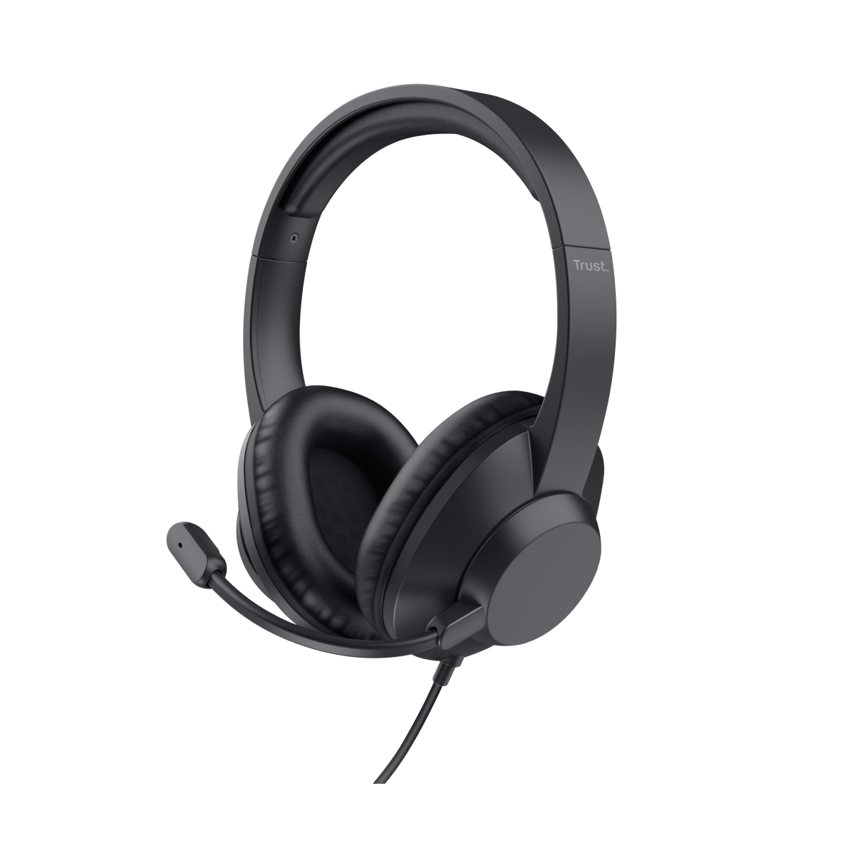 Trust Ayda Max On Ear Multimedia Ακουστικά με μικρόφωνο και σύνδεση USB-A / USB-C