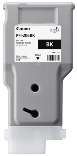 Canon PFI-206BK Γνήσιο Μελάνι Εκτυπωτή InkJet Μαύρο (5303B001)