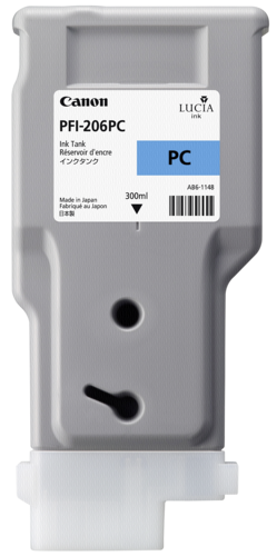 Canon PFI-206PC Γνήσιο Μελάνι Εκτυπωτή InkJet Κυανό (5307B001)
