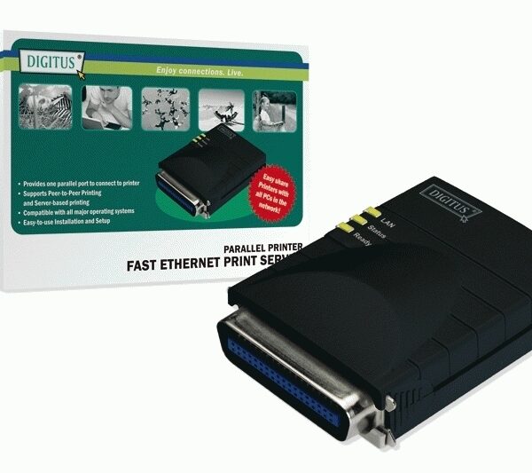 Digitus DN-13001-W Print Server Ethernet / Parallel