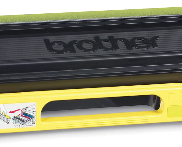 Brother TN-135Y Γνήσιο Toner Laser Εκτυπωτή Κίτρινο High Capacity 4000 Σελίδων (TN-135Y)