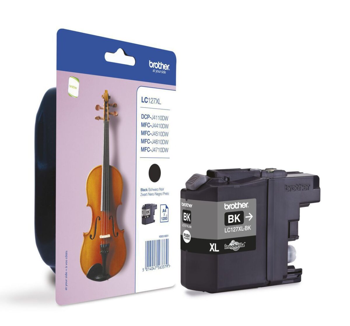 Brother LC127XL Γνήσιο Μελάνι Εκτυπωτή InkJet Μαύρο (LC-127XLBK) - Image 1