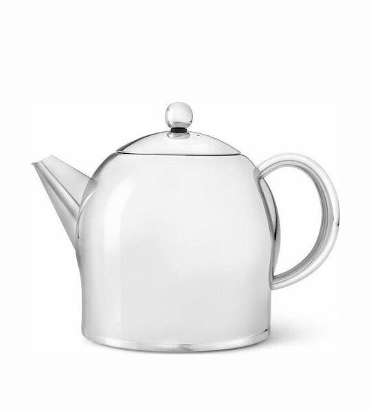 Bredemeijer Santhee Τσαγιέρα Ανοξείδωτη σε Ασημί Χρώμα 1400ml