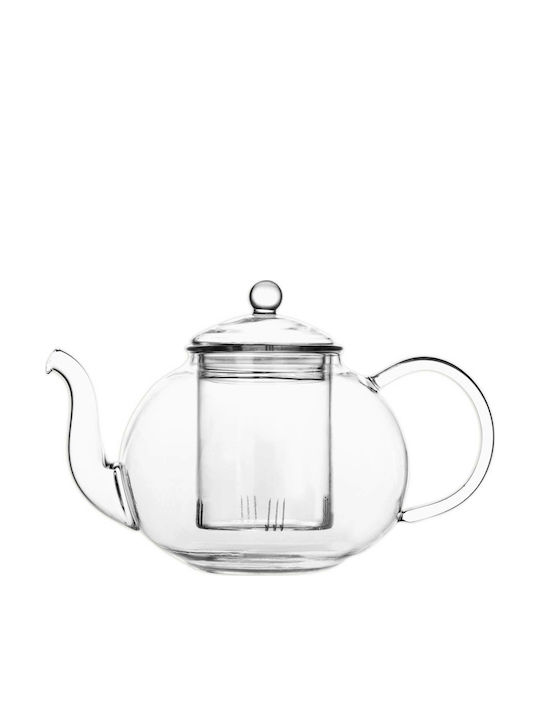Bredemeijer Verona Τσαγιέρα Γυάλινη σε Διάφανο Χρώμα 1000ml