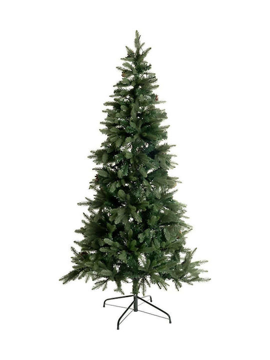 fixedratio_20220510173414_christougenniatiko_dentro_l_oca_nera_prasino_210ek_me_led_1xm573_10 Χριστουγεννιάτικο Δέντρο L´oca Nera 210εκ. με Φωτισμό LED - Image 1