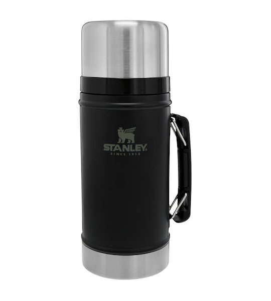 Stanley Legendary Classic Δοχείο Φαγητού Θερμός Inox Matt Black Pebble 940ml