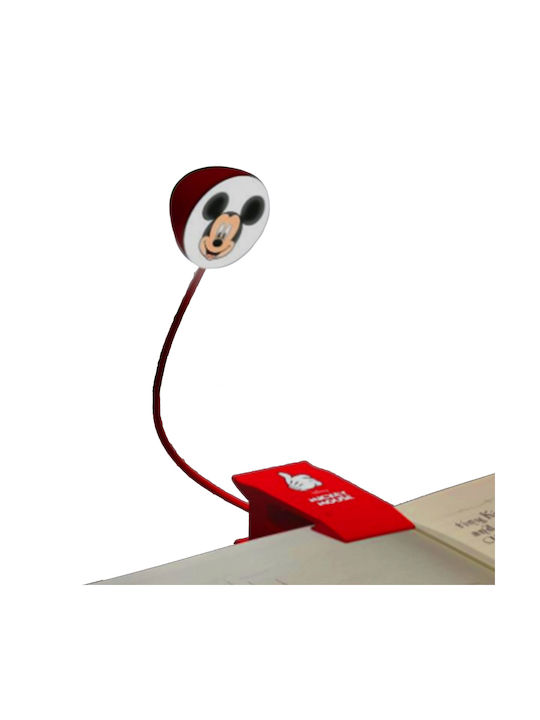 Paladone Disney Mickey LED Φωτιστικό Γραφείου με Εύκαμπτο Βραχίονα και Κλιπ - Image 1