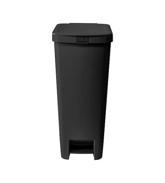 Brabantia StepUp Κάδος Απορριμμάτων Πλαστικός Dark Grey με Πεντάλ 40lt