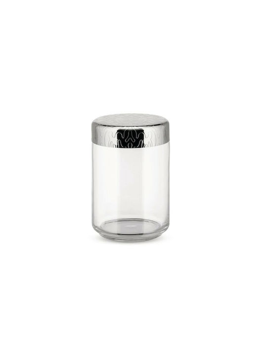 Alessi Βάζο Γενικής Χρήσης με Καπάκι Γυάλινο 12.3x12.3x12.3cm