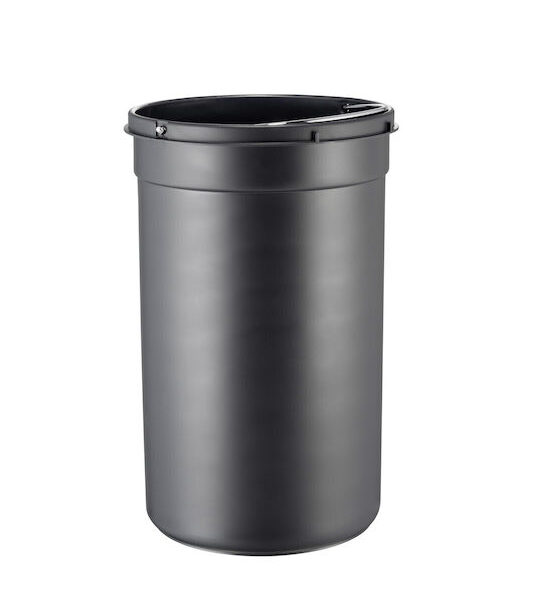 Wesco Κάδος Απορριμμάτων Πλαστικός Γκρι