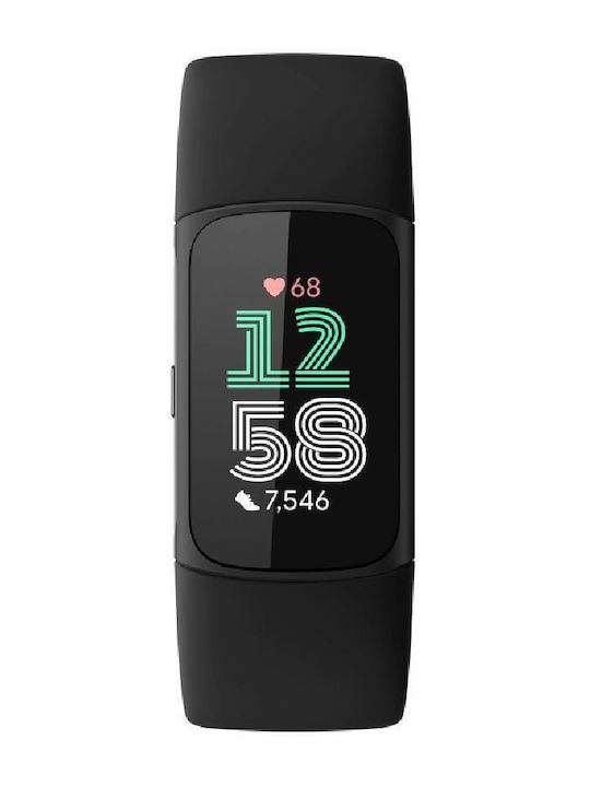 Fitbit Charge 6 με Παλμογράφο Obsidian / Black Aluminum - Image 1