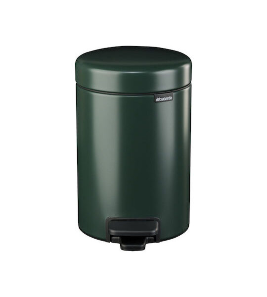 Brabantia Bin Newicon Μεταλλικό Καλαθάκι Μπάνιου 3lt Πράσινο