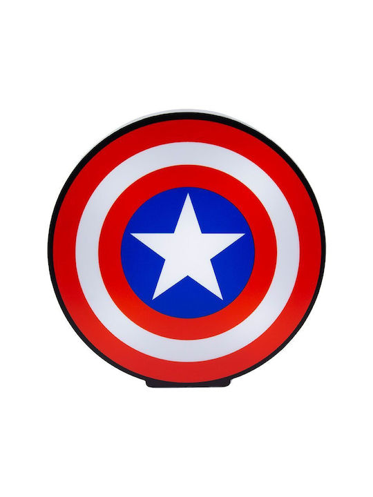 Paladone Παιδικό Διακοσμητικό Φωτιστικό Captain America Πολύχρωμο 15x15x15εκ. - Image 1