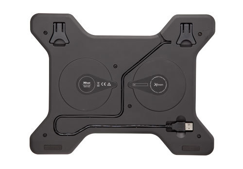 16713_9583890-Trust-500-17805-5 Trust Xstream Breeze Cooling Pad με 2 Ανεμιστήρες - Image 6