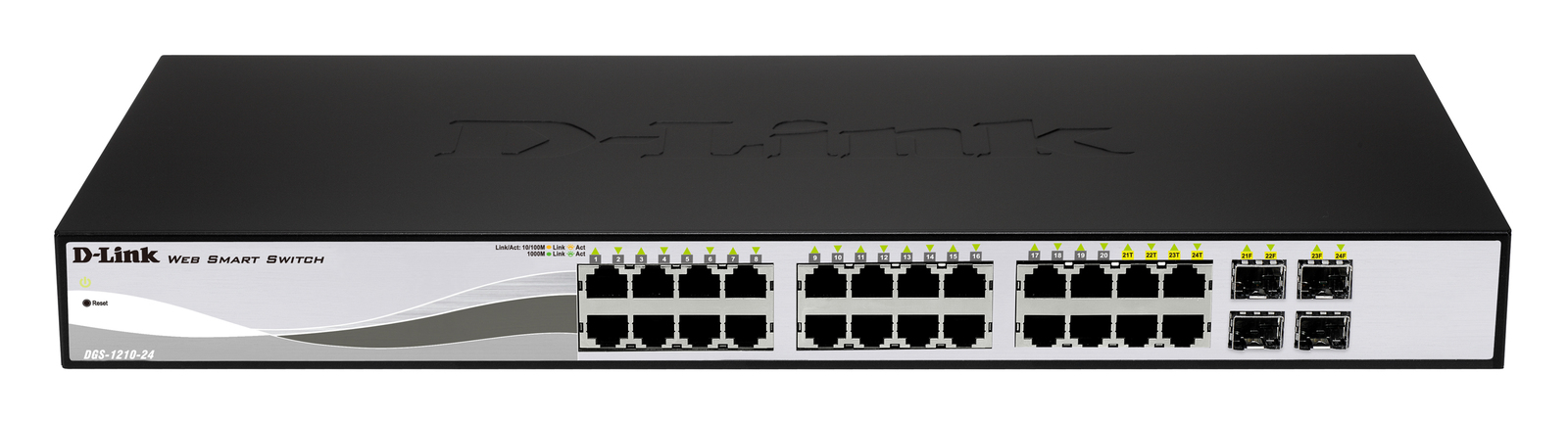 18668313-2553 D-Link DGS-1210-24P Managed L2 PoE+ - Image 1