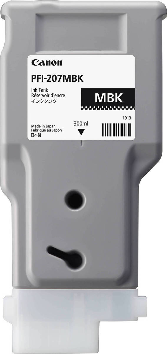 20150220132839_canon_pfi_207_matte_black_300ml_8788b001 Canon PFI-207 Γνήσιο Μελάνι Εκτυπωτή InkJet - Image 1