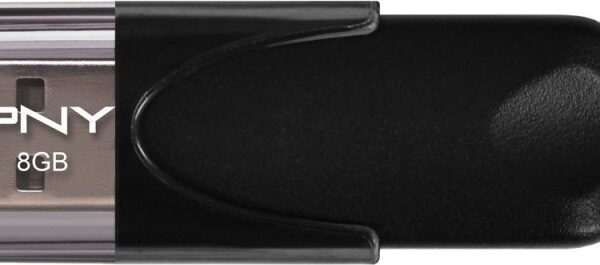 PNY Attaché 4 8GB USB 2.0 Μαύρο