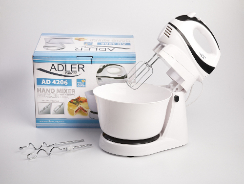 20160202101239_79087681 Adler AD4206 Μίξερ με Πλαστικό Κάδο 3.5lt Λευκό 300W - Image 4