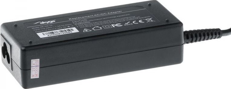20160301102356_akyga_ac_adapter_65w_ak_nd_05 Akyga Φορτιστής Laptop 65W 19.5V 3.34A για Dell χωρίς Καλώδιο Τροφοδοσίας - Image 1