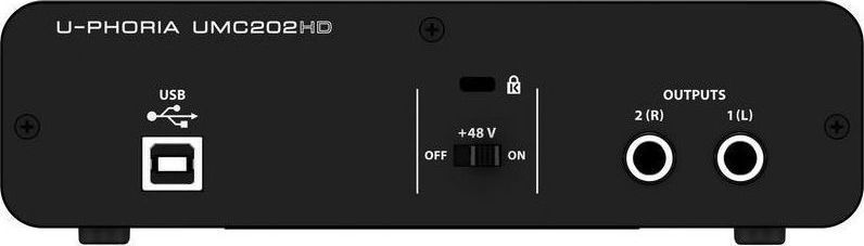 20160311123714_0e859a30 Behringer Εξωτερική Επαγγελματική Κάρτα Ήχου Συνδεσιμότητα USB - Image 4