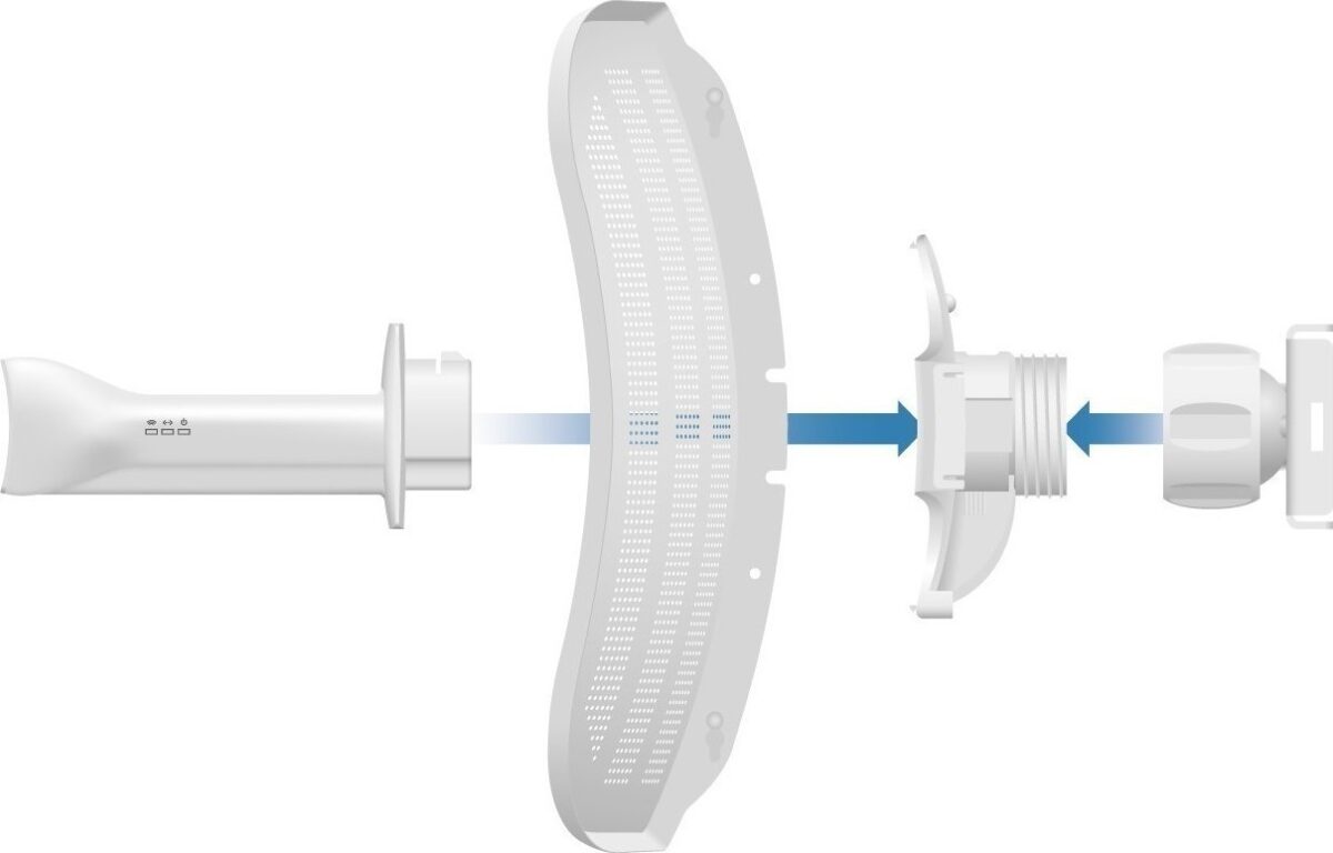 Ubiquiti Litebeam M5 Εξωτερική Κεραία WiFi Παραβολική 23dBi με σύνδεση Ethernet - Image 7