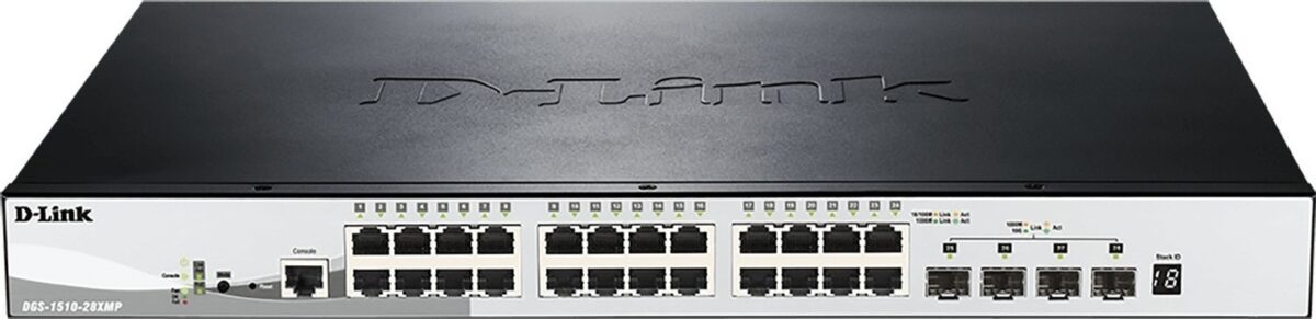 D-Link DGS-1510-28XMP Managed L2 PoE+ - Image 1